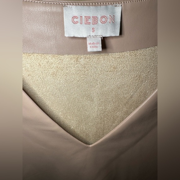 Ciebon Ashlyn Faux Leather Dress - Picture 7 of 7